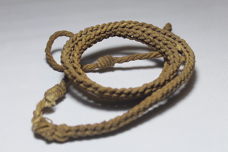 A858เชือกคาดเอวเก่า ไม่ทราบที่ สภาพยังสมบูรณ์