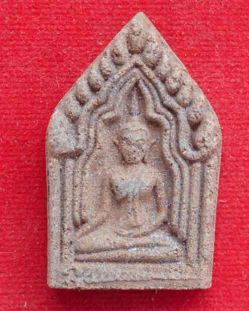 พระผงขุนแผน หลังเรียบ ไม่ทราบเกจิ