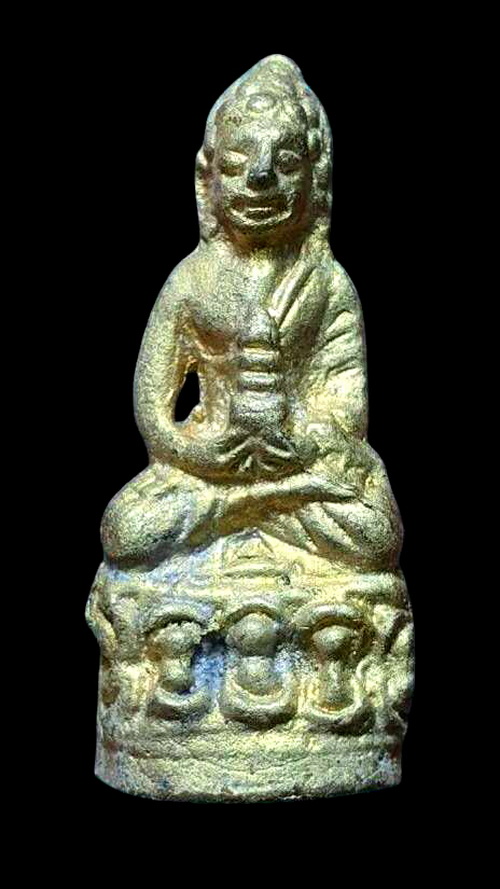 พระกริ่ง 9 ยอด ยอดที่ 8 พระกริ่งหน้าอินเดียฐานสูง  วัดสุทัศน์ สร้างปี พ.ศ. 2538