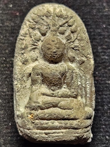 วัดบ้านฟ่อน อ.หางดง จ.เชียงใหม่ พระรอดหลวง ครูบาดวงดี ตอกโค้ต ดี สามดวง (แช่น้ำมนต์)ปี 2530