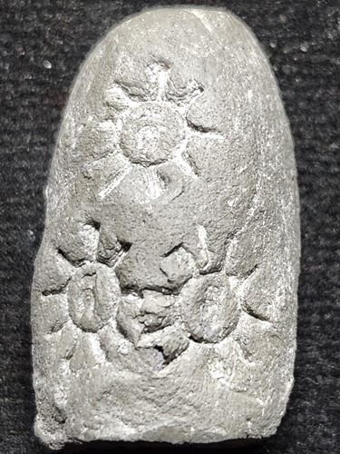 วัดบ้านฟ่อน อ.หางดง จ.เชียงใหม่ พระรอดหลวง ครูบาดวงดี ตอกโค้ต ดี สามดวง (แช่น้ำมนต์)ปี 2530