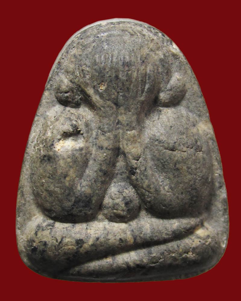 พระปิดตา2หน้า หลวงพ่อทอง วัดเขากระจิว จ.เพชรบุรี