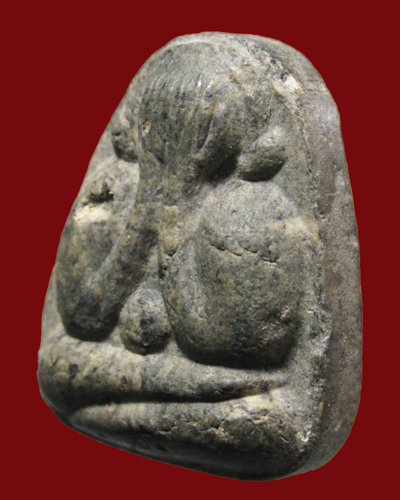 พระปิดตา2หน้า หลวงพ่อทอง วัดเขากระจิว จ.เพชรบุรี