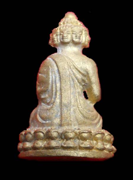 พระเศรษฐีนวโกฎิ  หลวงปู่เกลี้ยง เตชธัมโม วัดโนนแกด  รุ่นอายุยืน รวยสมปรารถนา