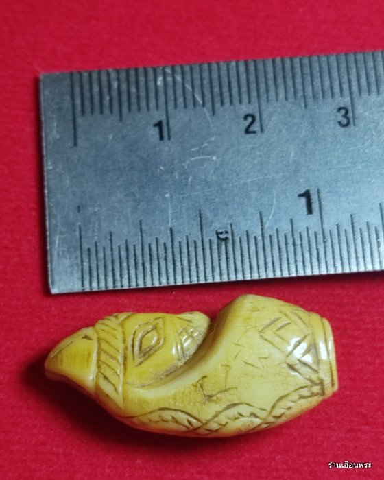 ม้าหมากรุก เขี้ยวแกะ ขนาดสูง 1 นิ้ว สวยเขี้ยวแกะเก่าฉ่ำ