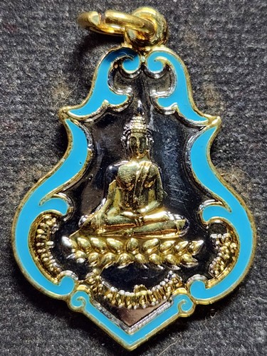 วัดท่าพระ ธนบุรี กทม เหรียญลงยาหลวงพ่อเกษร หลังพระประจำวันศุกร์ 