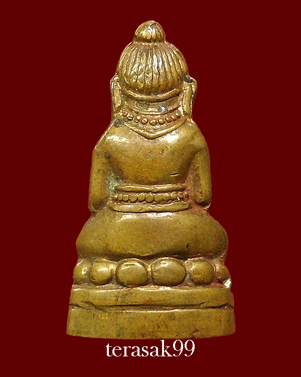 พระกริ่ง วัดบางด้วน สมุทรปราการ ปี2493 หลวงปู่เผือก วัดกิ่งแก้วปลุกเสกสวยๆพร้อมตลับพุก