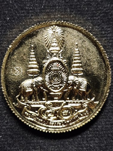 วัดสุทัศน์ กทม เหรียญ18 พระอรหันต์ (จับโป๊ยหล่อหั่น) หลังตรากาญจนาภิเษก50 ปี 2539