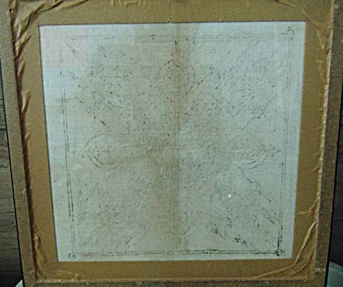 ผ้ายันต์พรหม 4 หน้า หลวงพ่อจาด วัดบางกระเบา