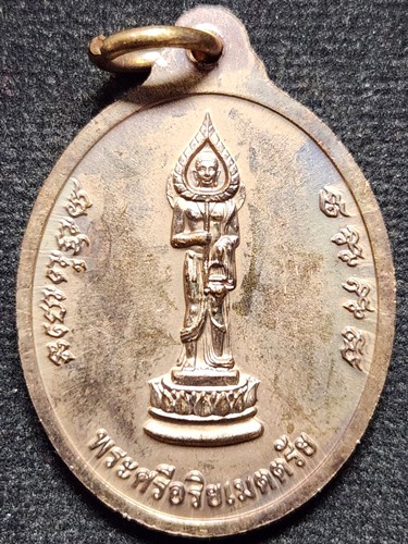  เหรียญพระศรีอริยเมตไตรย โครงการจัดหมู่บ้านตัวอย่างห้วยตึงเฒ่า อันเนื่องมาจากพระราชดำริ