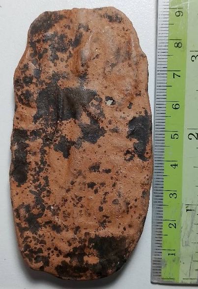 พระลีลา เนื้อดินองค์ใหญ่ สูง 9 เซนฯ 