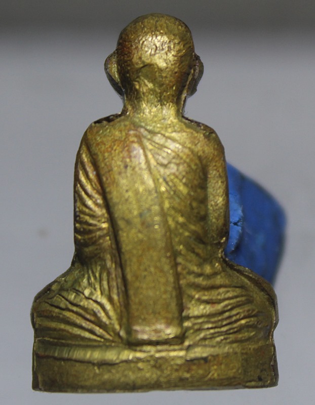 A904รูปเหมือนปั้ม เนื้อทองเหลือง รุ่นแรก พระครูมงคลภาณี (หลวงปู่มัง) วัดเทพกุญชรวราราม จ.ลพบุรี