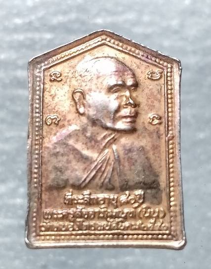 เหรียญหลวงพ่อนิน วัดหนองไทร พนัสนิคม ชลบุรี 