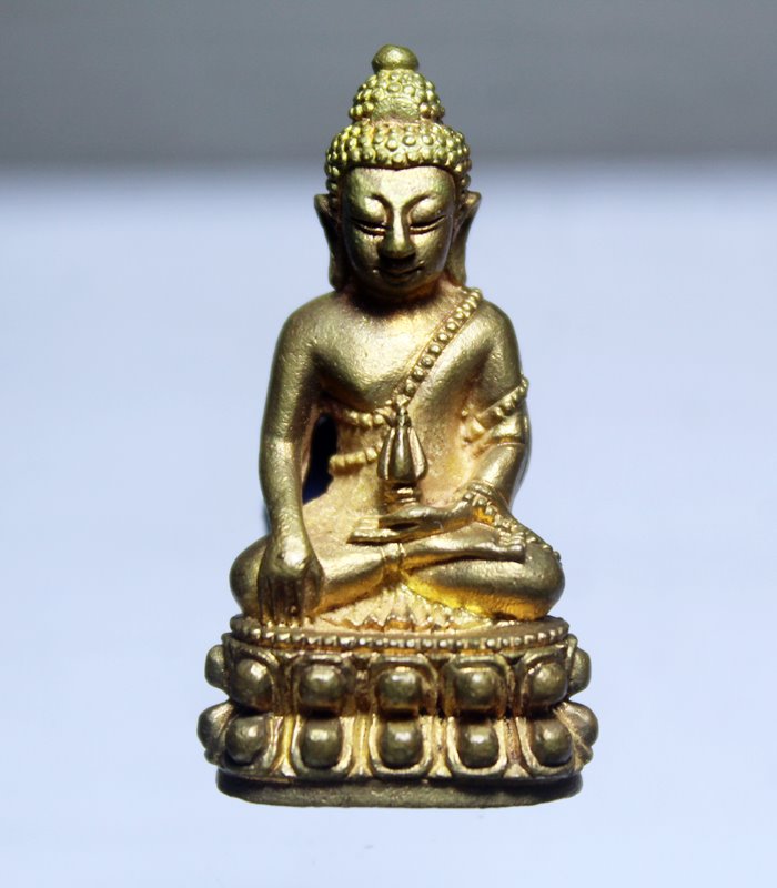 A958พระกริ่งฉลองเจดีย์ หลวงปู่เหรียญ วัดอรัญญบรรพต จ.หนองคาย พ.ศ.๒๕๔๑