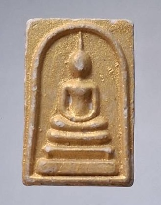 พระสมเด็จคะแนนทาทอง หลวงปู่บุญหลาย วัดโนนทรายทอง จ.อำนาจเจริญ จารปากกา