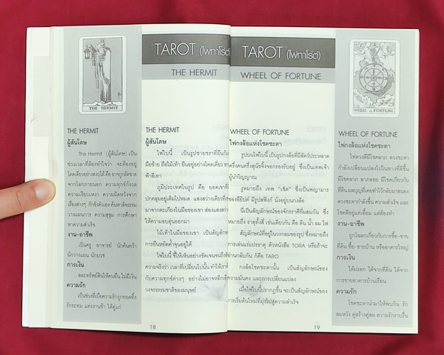 (ปิด59-) หนังสือบอกโชค บอกรัก ด้วยไผ่ยิปซี โดยอ.ธีรภาพ ธีรศรีศุกร 12.3x18 ซ.ม.  127หน้า (มือ2สภาพดี)
