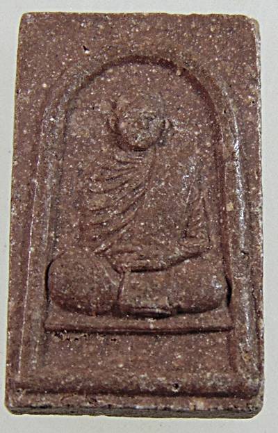 พระผงรูปเหมือน พิมพ์เล็ก(คะแนน) หลวงพ่อชำนาญ วัดบางกฏีทอง ปทุมธานี