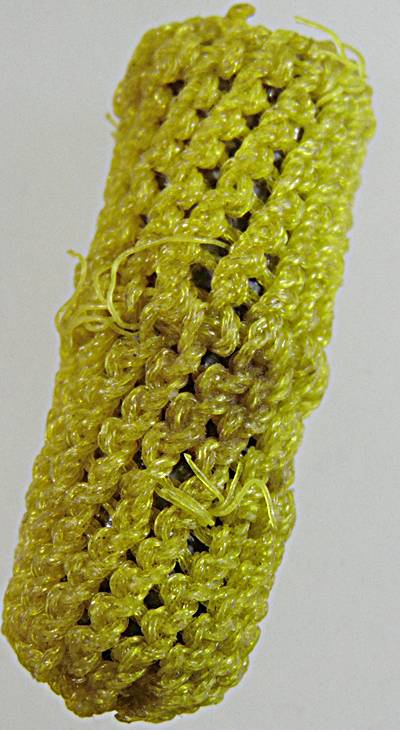 ๒๐ ตะกรุดโลหะถักเชือก ๑ นิ้ว