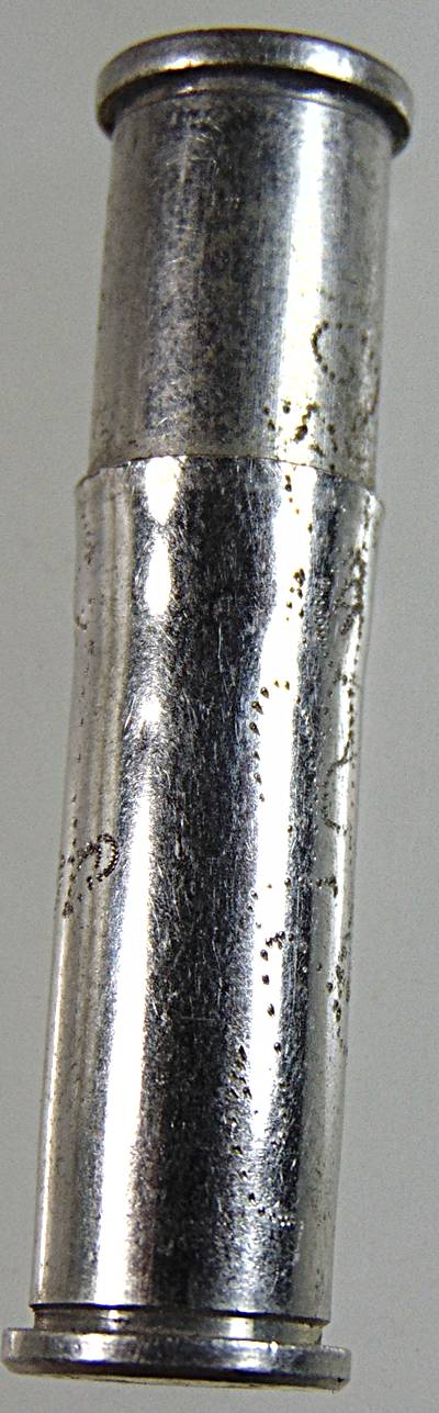 ๒๐ ตะกรุดปลอกลูกปืน มีจาร