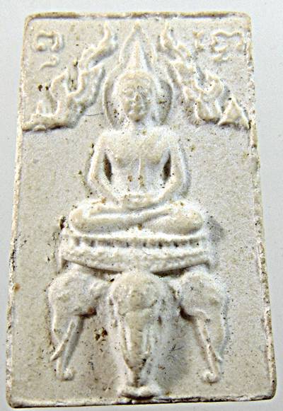 ๒๐ พระผงหลวงปู่เผือก วัดกิ่งแก้ว ปี ๒๓ วัดสลุดสร้าง