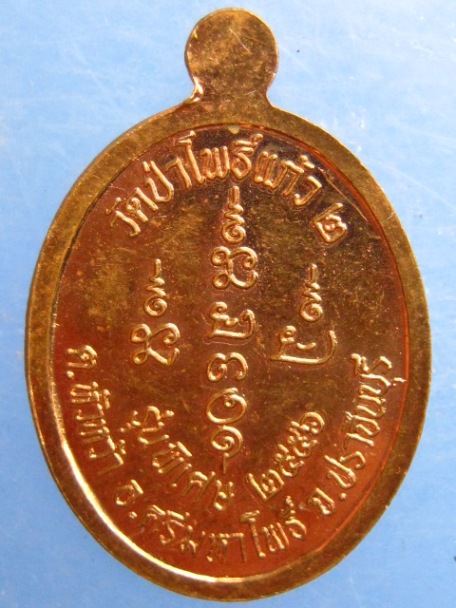 เหรียญเม็ดแตง หลวงปู่ผ่าน วัดป่าโพธิ์แก้ว จ.ปราจีนบุรี