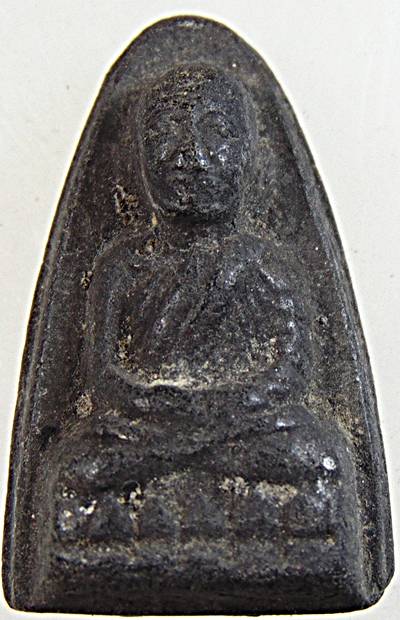 หลวงปู่ทวดเนื้อดินเผา วัดช้างให้ ปี 2513 (ผสมผงว่านหลวงปู่ทวด ปี2497) สร้างโดยพระครูใบฎีกาขาว