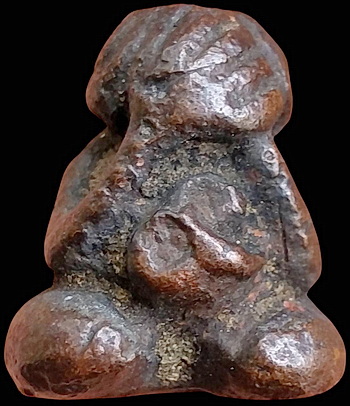 *พระปิดตาอาจารย์สีแก้ว กุลคุโณ วัดไทรใหญ่ สงขลา เนื้อทองแดงเถื่อน พ.ศ.๒๔๘๕*