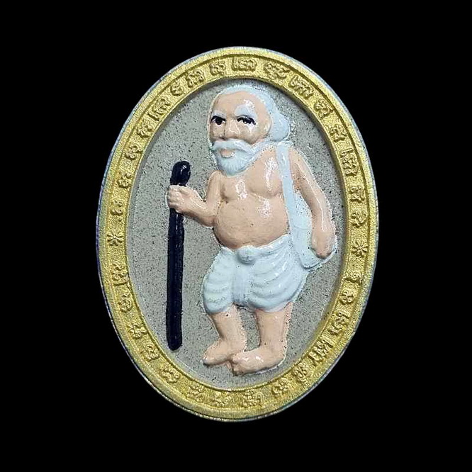 ชูชก เนื้อผงเพ้นซ์สี หลวงพ่อสมพงษ์ วัดใหม่ปิ่นเกลียว จ.นครปฐม