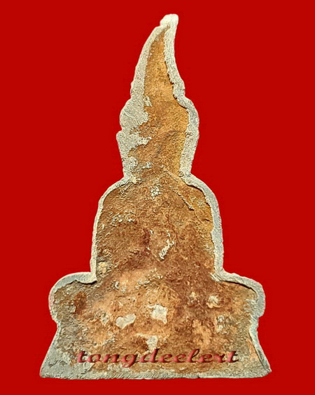 พระท่ากระดานวัดต้นลำไย จ.กาญจนบุรี เนื้อตะกั่วสนิมแดงกรุศรีสวัสดิ์แท้ ๆ พิมพ์ใหญ่ สวยมากค่ะ