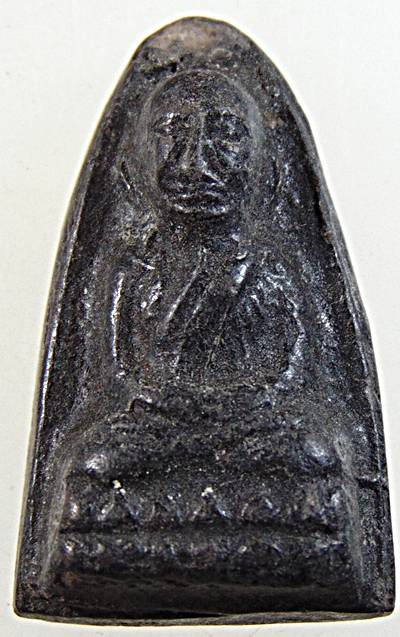 หลวงปู่ทวดเนื้อดินเผา วัดช้างให้ ปี 2513 (ผสมผงว่านหลวงปู่ทวด ปี2497) สร้างโดยพระครูใบฎีกาขาว
