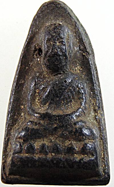 หลวงปู่ทวดเนื้อดินเผา วัดช้างให้ ปี 2513 (ผสมผงว่านหลวงปู่ทวด ปี2497) สร้างโดยพระครูใบฎีกาขาว