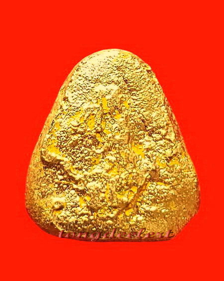 พระปิดตา หลวงพ่อเล็ก วัดสันติคิรีศรีบรมธาตุ(วัดเขาดิน) จ.กาญจนบุรี พิมพ์กรรมการปิดทองเดิม สวยมากค่ะ