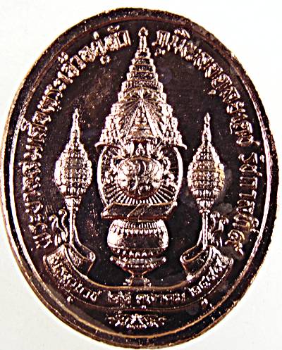 เหรียญทรงผนวช พลังแผ่นดิน ในหลวง ร.9 ทรงครบ 7 รอบ ปี 2554