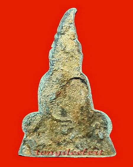 พระท่ากระดานวัดต้นลำไย จ.กาญจนบุรี เนื้อตะกั่วสนิมแดงกรุศรีส วัสดิ์แท้ ๆ พิมพ์กลาง สวยมากค่ะ