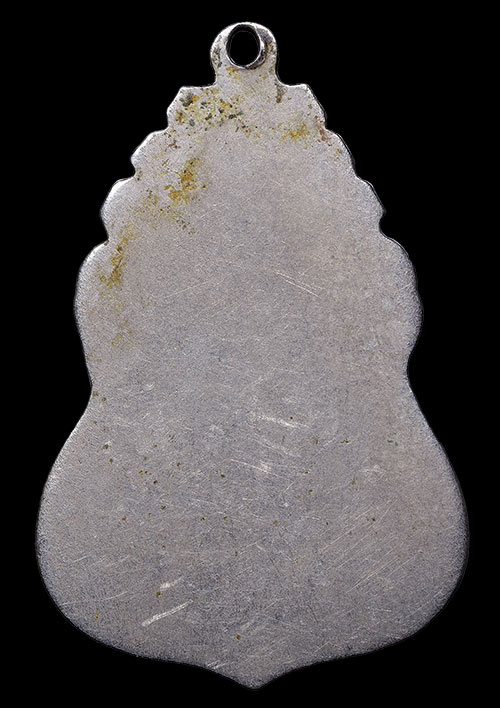 ถูกสุด สะดุดใจ..เหรียญหลวงพ่ออ๊อด ไม่ทราบที่ เนื้ออัลปาก้า หลังจาร