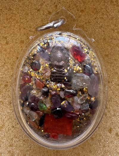 ล็อกเก็ต จัมโบ้ หลวงปู่สรวง เทวดาเดินดิน ปางประทานพร เสาร์ 5 ปี39 หลังอุดของวิเศษ