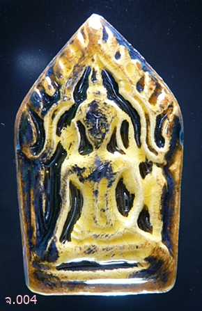 พระขุนแผน รุ่นอุ้มทรัพย์ มหาบารมี (เคลือบทอง) วัดท่าเสา อ.กระทุ่มแบน จ.สมุทรสงคราม