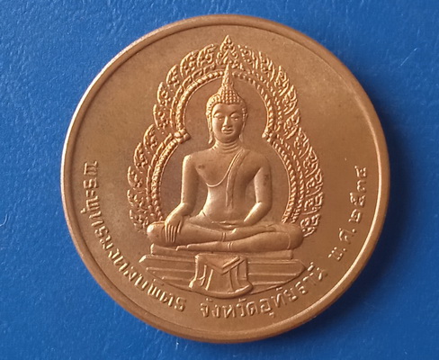 เหรียญพระพุทธมงคลบพิตร หลัง เจ้าคุณเสือ อุทัยธานี ปี2534