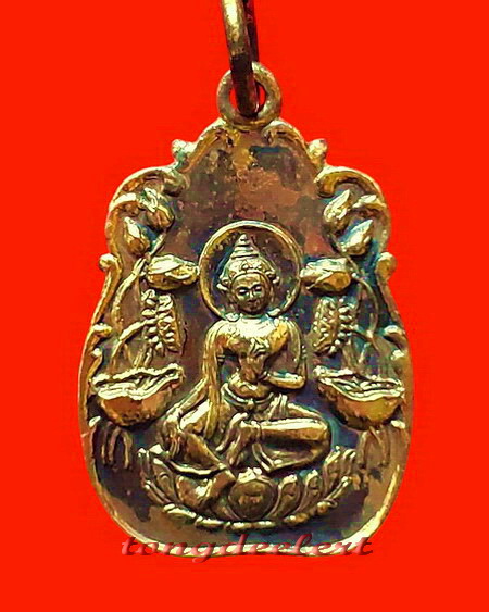 เหรียญพระโพธิสัตว์ดารา วัดโพธิ์แมนคุณาราม กรุงเทพฯ ปี 2521 สวยมากค่ะ