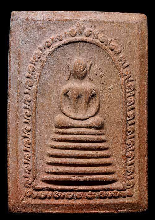 ถูกสุด สะดุดใจ..พระสมเด็จหลังพรหมสี่หน้า ไม่ทราบที่ เนื้อดิน สวยเดิม