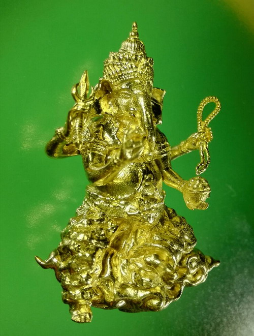 พระพิฆเนศวร์ เอกทันตะ เนื้อทองเหลือง