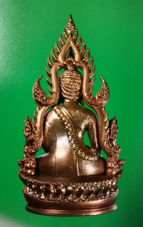 พระพุทธชินราช จอมราชันย์ ปี 2555 เนื้อทองแดง เลข 15340 สวยเดิมมีกล่อง
