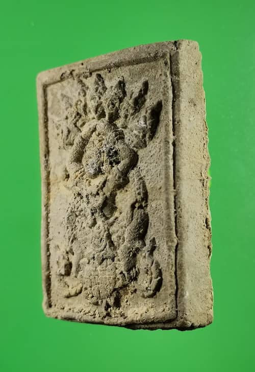 พระสีสะแลงแงง (งั่งชั้นสูง) มหามนตรา แช่น้ำมนต์ ครูบาคำฝั้น วัดกอโชค เชียงใหม่ สภาพเ