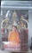 พระลีลากำแพงนิ้ว หลวงปู่นาม วัดน้อยชมภู่ จ.สุพรรณบุรี ปี2555 เนื้อผงว่านชานหมาก พร้อมการ์ดเดิมๆ