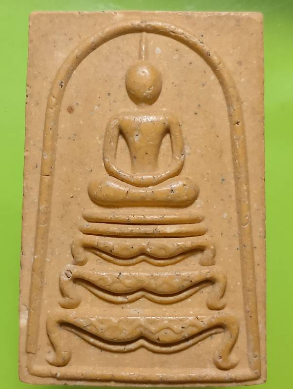 พระสมเด็จพิมพ์ขาโต๊ะ หลังใบโพธิ์ 