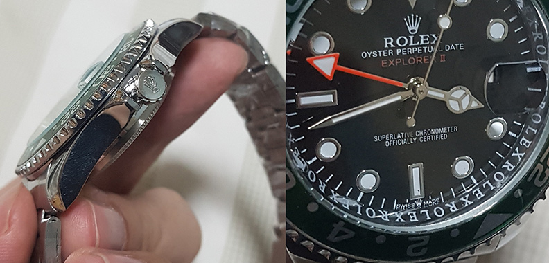 นาฬิกา rolex explorer II ของใหม่ มือ 1 สีเขียว เหนี่ยวทรัพย์ ยอดนิยม ตัวเรือนสแตนเลส