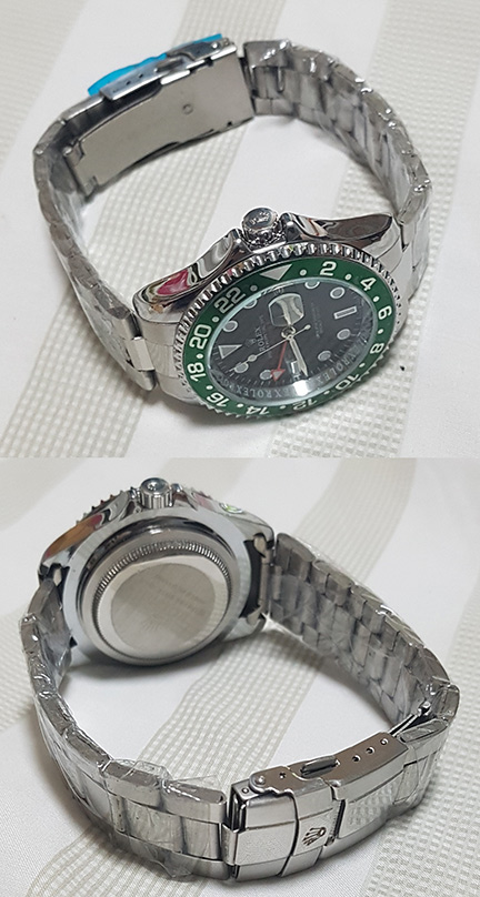 นาฬิกา rolex explorer II ของใหม่ มือ 1 สีเขียว เหนี่ยวทรัพย์ ยอดนิยม ตัวเรือนสแตนเลส