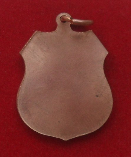 เหรียญหลวงพ่อทองคำ รุ่นแรก เนื้อทองแดง หลังเรียบ โค้ตเลข๑ หลวงพ่อชำนาญ วัดชินวรารามฯ ปี ๒๕๕๙