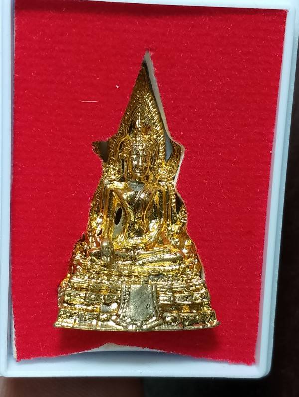 รูปหล่อพระพุทธชินราช วัดพระศรีรัตนมหาธาตุ จ.พิษณุโลก + กล่อง 