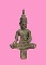 พระยอดธง หลวงพ่อ แย้ม วัดตะเคียน รุ่น 1 มงคลลาภมหาศาล (สุริยุปราคา) เนื้อทองแดง ปี2538